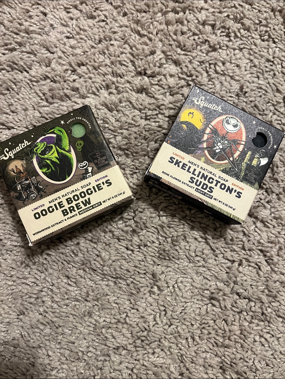 2 Dr. Squatch soap bars